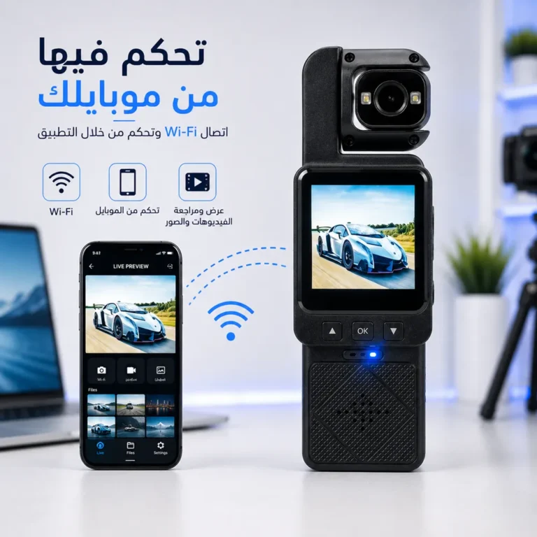 كاميرا ميني FHD 1080P برؤية ليلية وواي فاي لتوثيق لحظاتك بسهولة