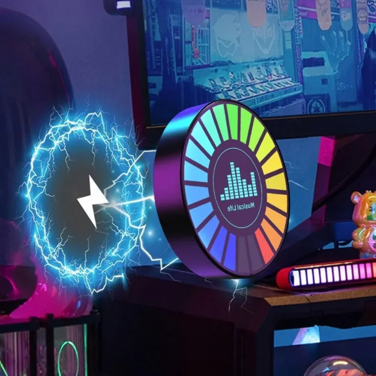 فواحة RGB بمدخل USB بإضاءة تفاعلية مع الموسيقى للسيارة والمنزل
